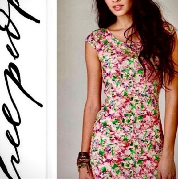 FREE PEOPLE LACE BODYCON MINI DRESS S - Picture 16 of 16